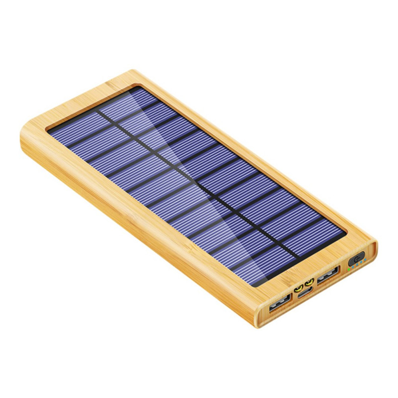 Batterie Externe Solaire Multi-Câbles 10000mAh - Ma Coque