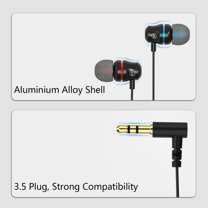 Écouteurs Intra-Auriculaire Embout Jack 3.5 - Ma Coque