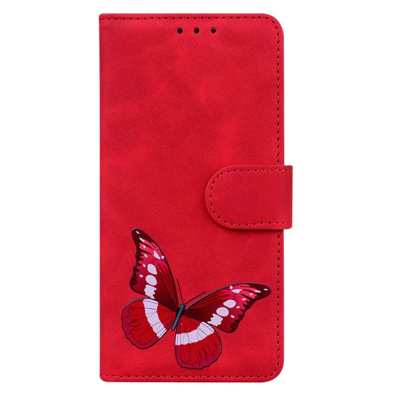 Housse Moto E13 Design Papillon