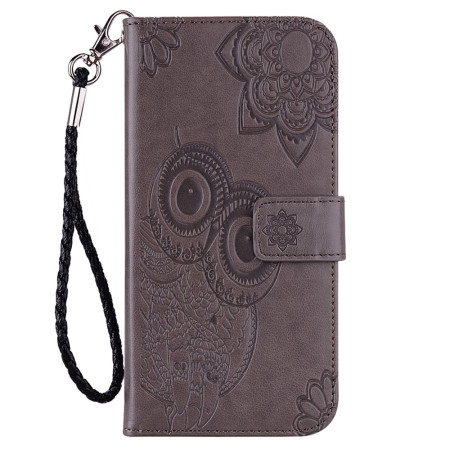 Housse Moto E13 Hibou...