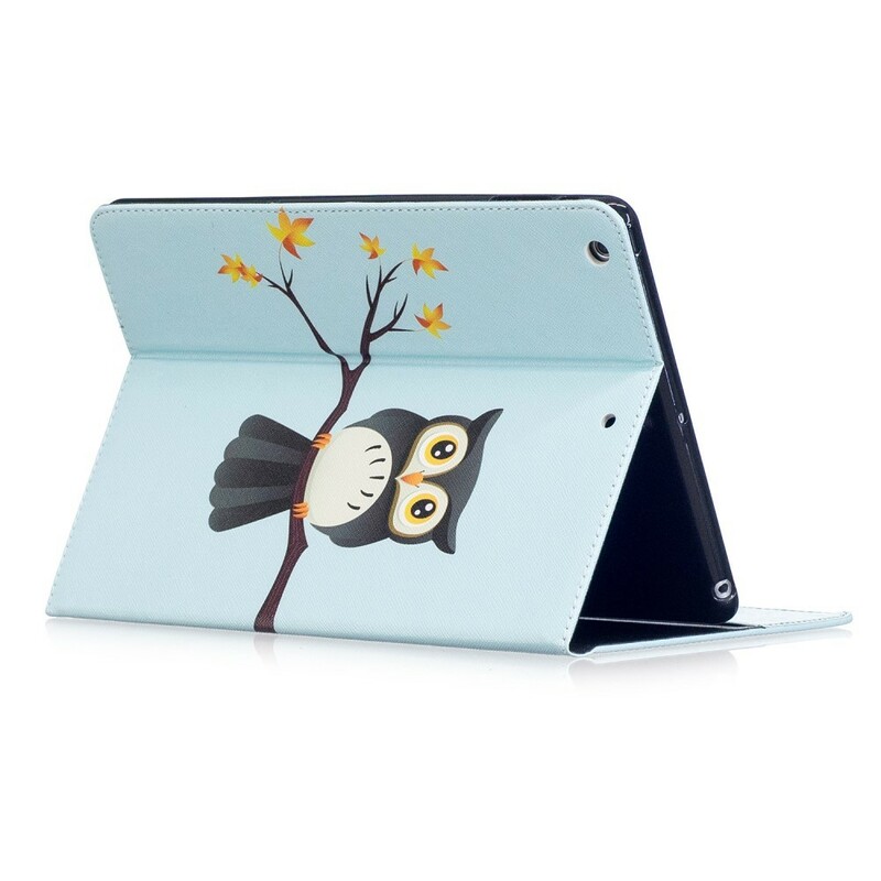 Housse iPad Air Hibou Perché Sur La Branche