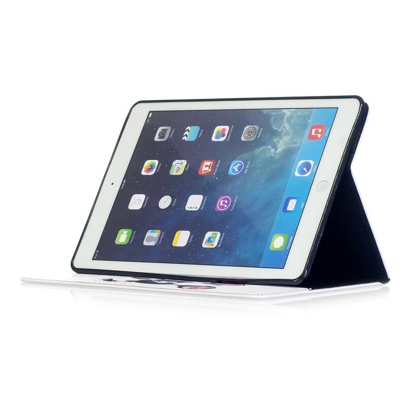 Housse iPad Air - Housse iPad Air 2 - Housse tablette à trois volets Zwart  - Smart