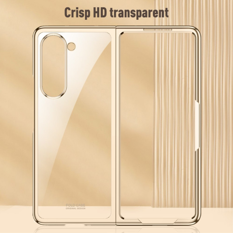 Coque Samsung Galaxy Z Fold 5 Rebords Métalliques Discrets Ma Coque