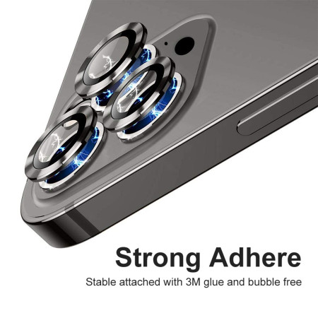 Set De 3 Lentilles De Protection Pour Caméra IPhone 13 Pro Max - Neuf - Compatible Apple