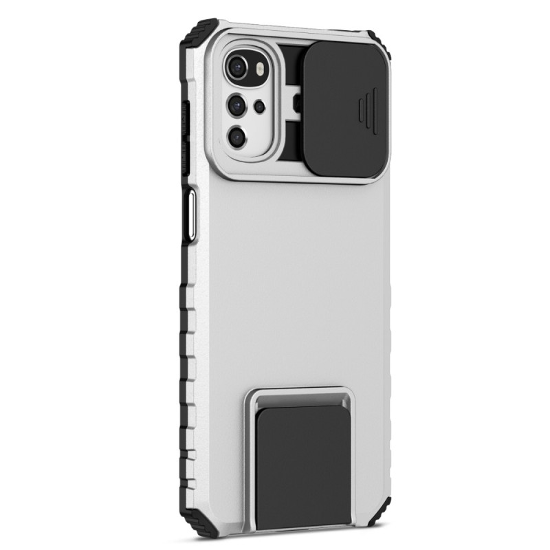 Coque Moto G22 / E32 Support et Protège-Lentilles