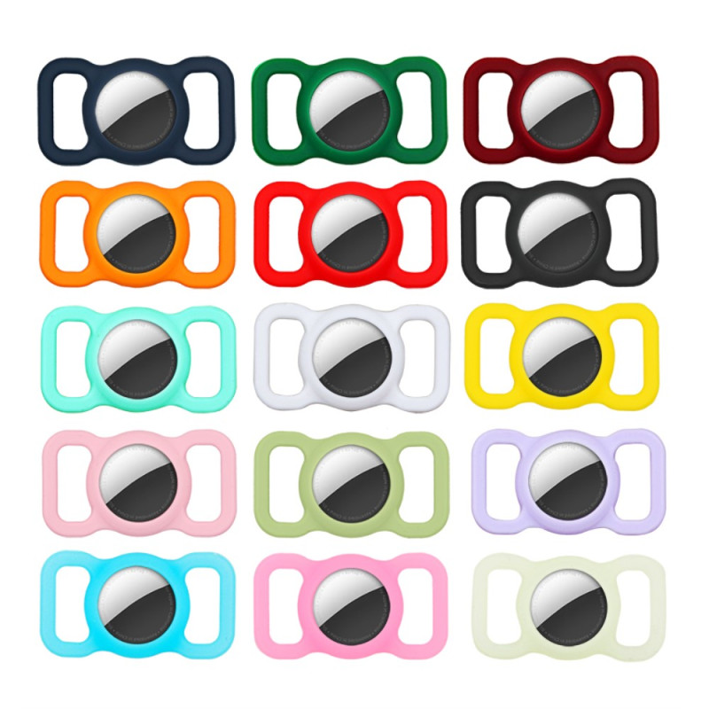 4 Coques En Silicone Mignonnes Pour AirTag - Idéales Pour Sapin De Noël, Clés, Enfants & Animaux