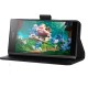 Housse Sony Xperia L1 Muxma Tissu et Effet Cuir