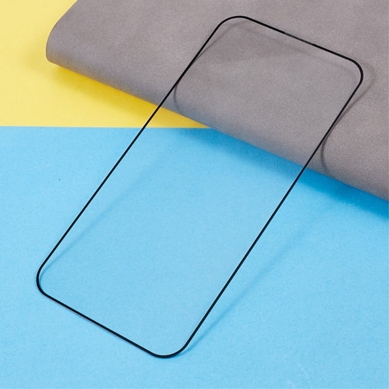 Protection en Verre Trempé Contours Noirs Écran iPhone 15 Plus / 15 Pro Max
