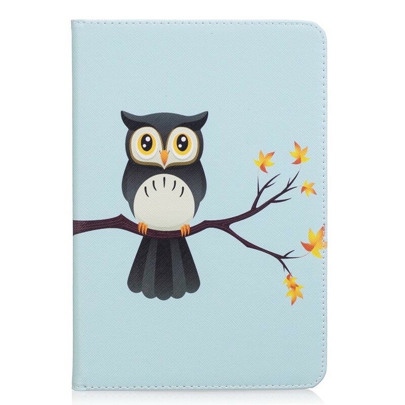 Housse iPad Mini 4 Hibou Perché Sur La Branche