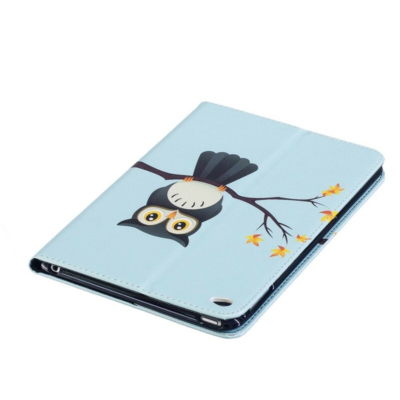 Housse iPad Mini 4 Hibou Perché Sur La Branche