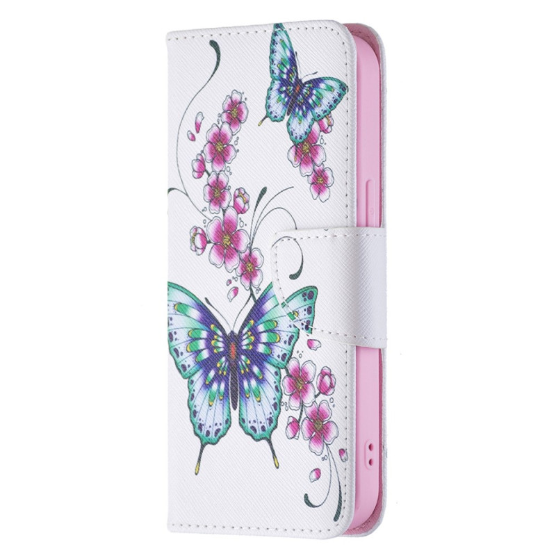 Housse iPhone 15 Papillons en Vol