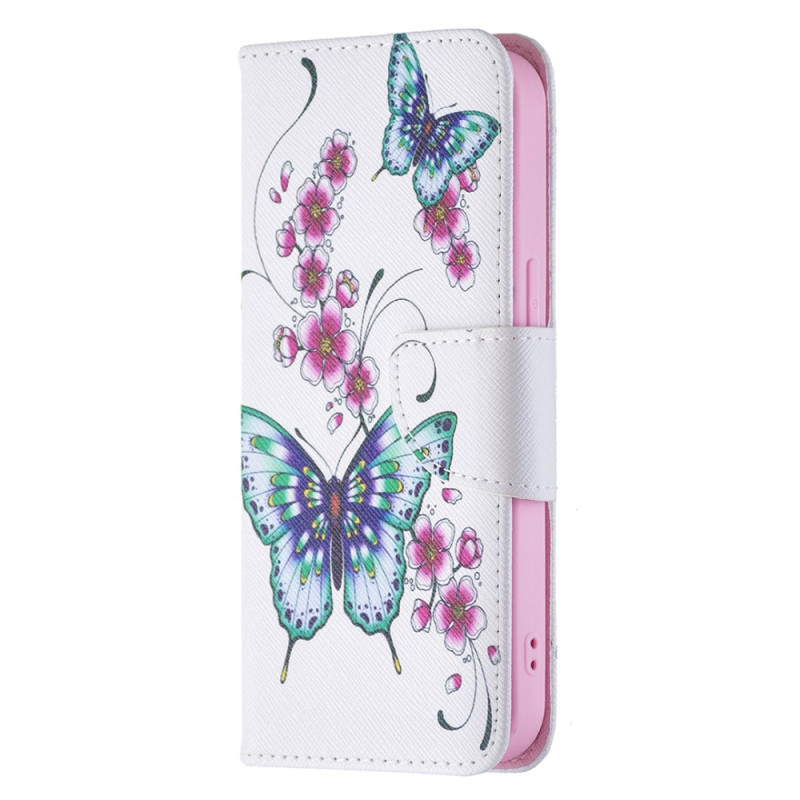 Housse iPhone 15 Papillons en Vol