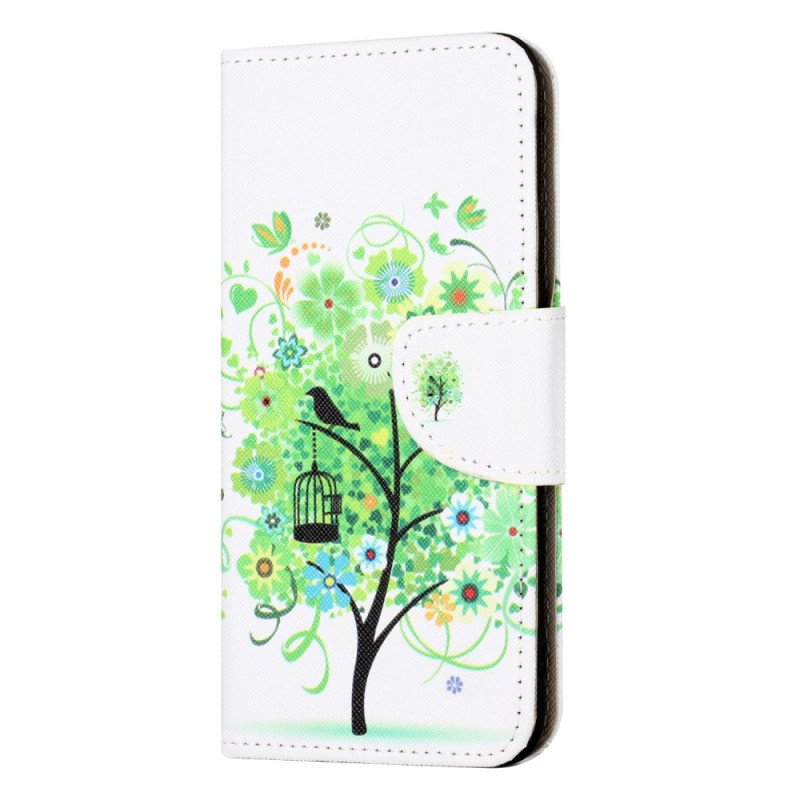 Housse iPhone 15 Plus Arbre au Feuillage Vert