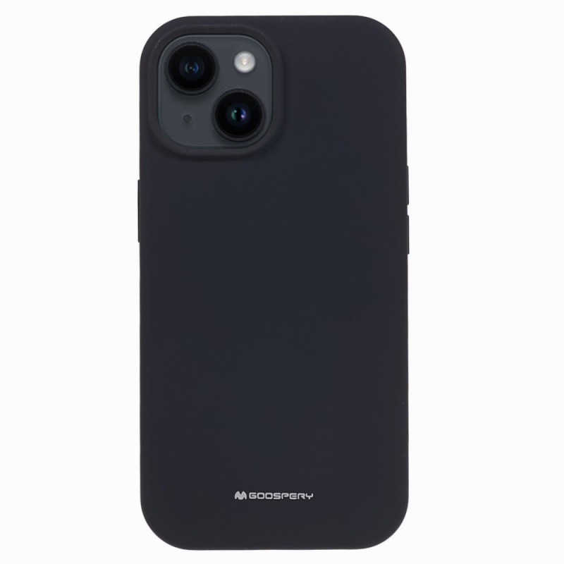 Coque iPhone 15 Silicone Liquide Mercury Goospery