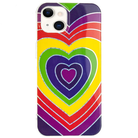 Coque iPhone 15 Plus Coeur...