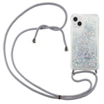 Coque iPhone 15 Plus à Cordon Paillettes Coque iPhone 15 Plus à Cordon Paillettes