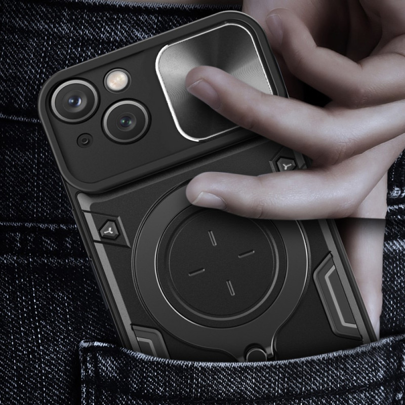 POROLIR Protection d'objectif d'appareil photo à paillettes pour iPhone 15  Pro/iPhone 15 Pro Max, anneau en métal plus coque en verre trempé 9H, coque