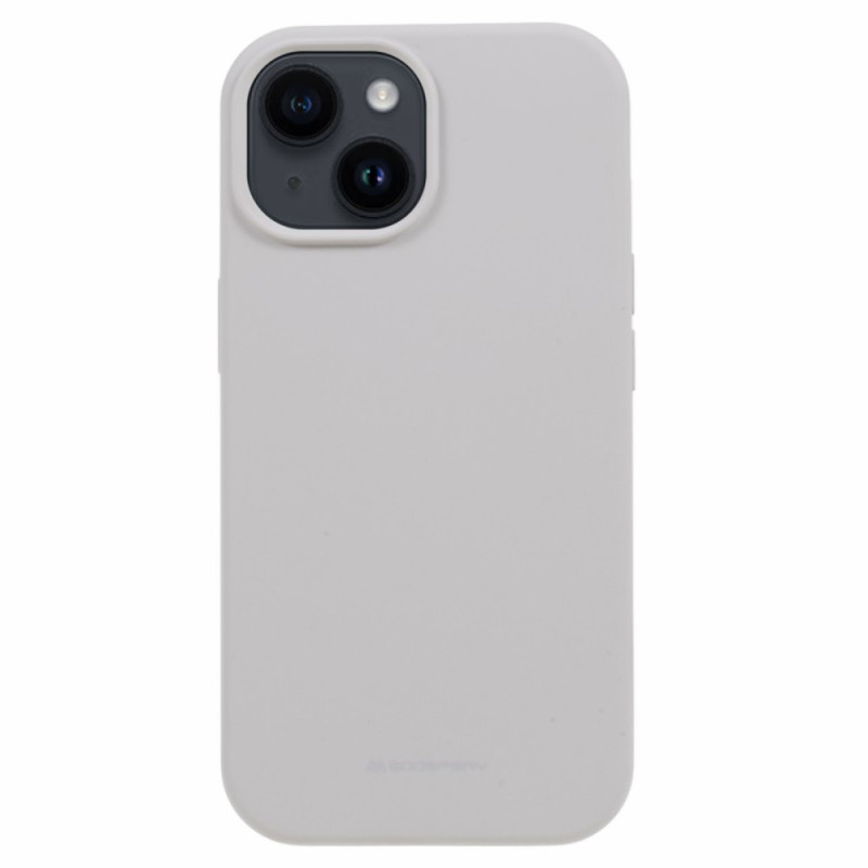 Coque iPhone 15 Plus Silicone Liquide Mercury Goospery