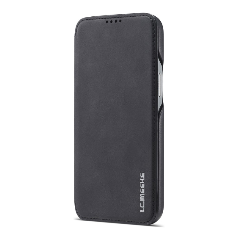 Flip Cover iPhone 15 Plus Simili Cuir LC.IMEEKE