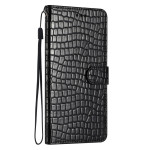 Housse iPhone 15 Plus Style Crocodile avec Lanière Housse iPhone 15 Plus Style Crocodile avec Lanière