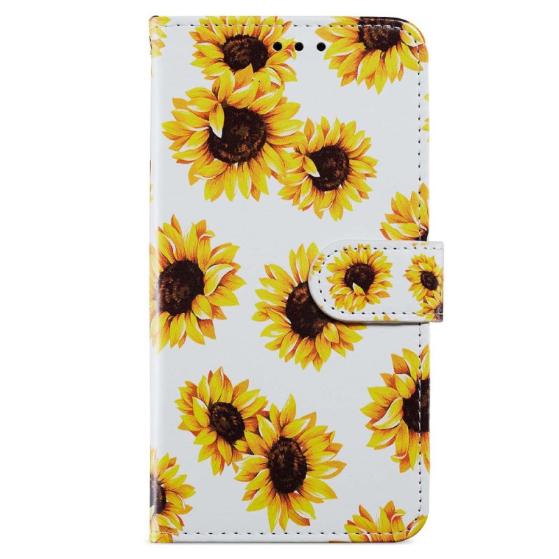 Housse iPhone 15 Pro Florale à Lanière