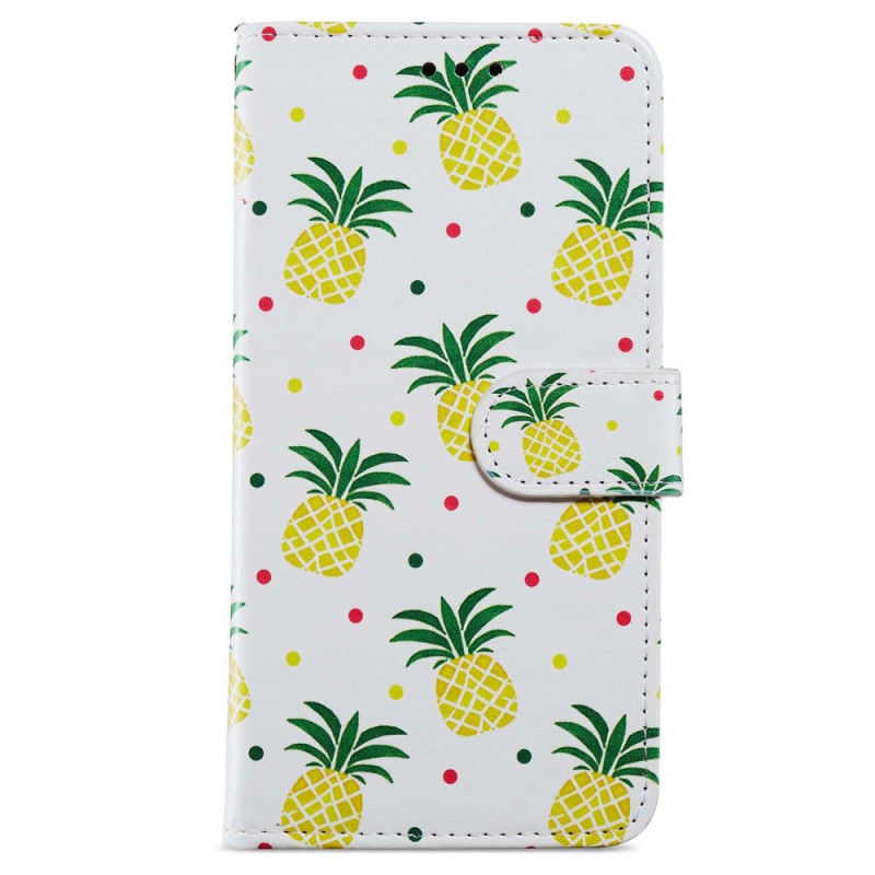 Housse iPhone 15 Pro Ananas à Lanière