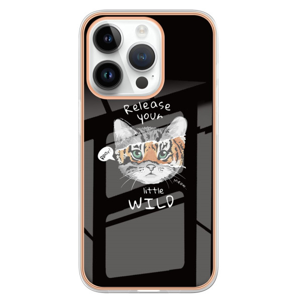 Coque iPhone 15 Pro Chat / Tigre