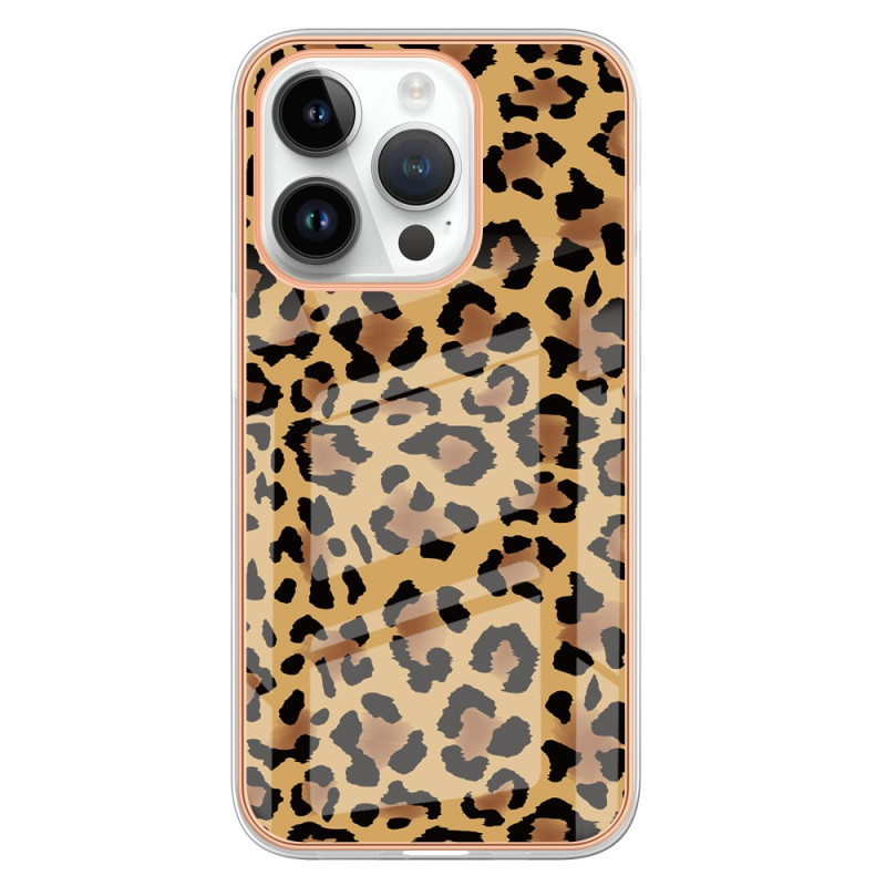 Coque iPhone 15 Pro Effet Léopard