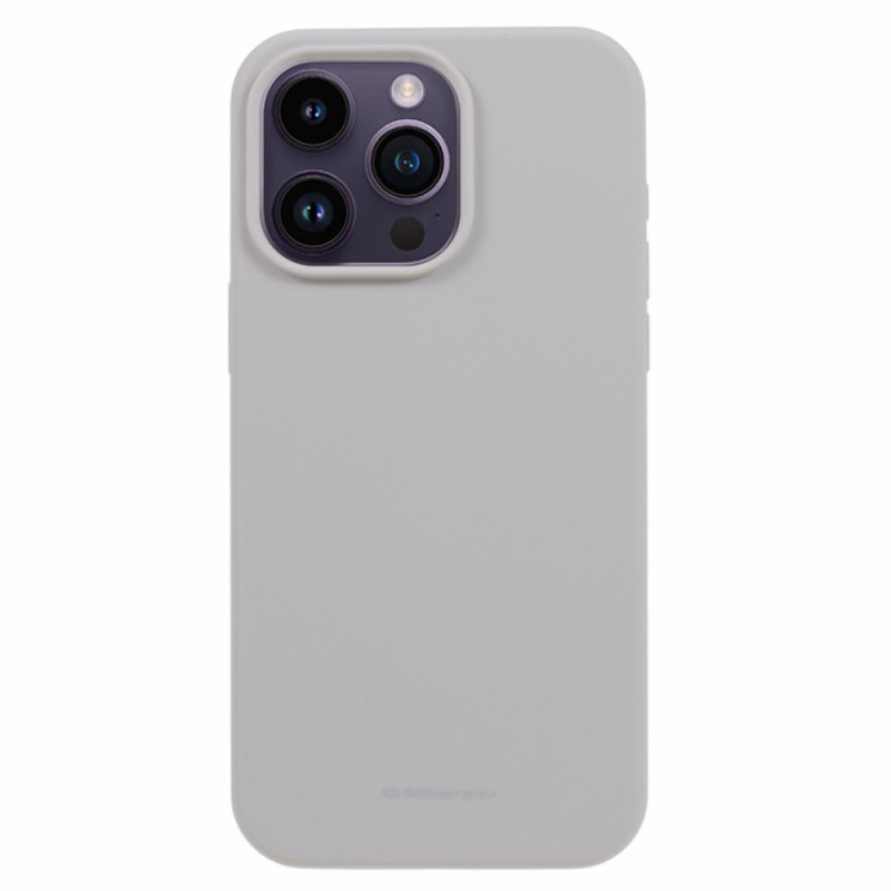Coque iPhone 15 Pro Silicone Liquide Mercury Goospery