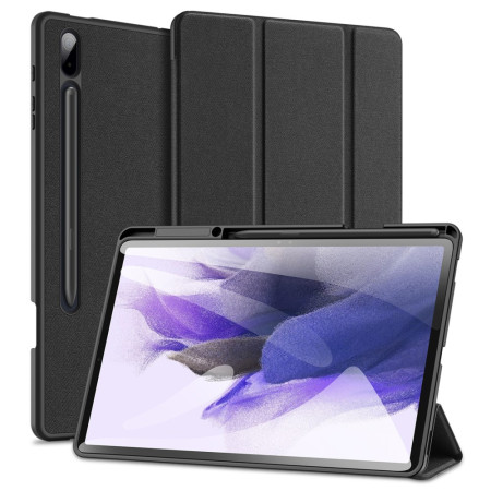 SAMSUNG Protection tablette COQUE RENFORCEE S7FE - Noir pas cher