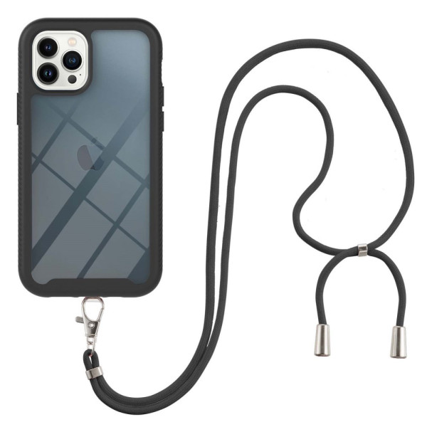 Coque iPhone 15 Pro Max à Cordon Transparente