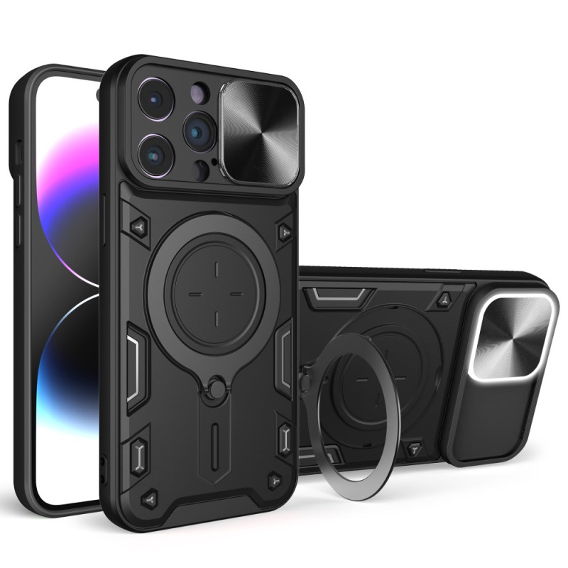 Coque iPhone 15 Pro Max Anneau-Support et Volet pour Appareil Photos Coque iPhone 15 Pro Max Anneau-Support et Volet pour Appareil Photos