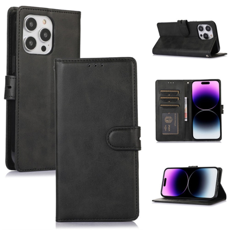 Housse iPhone 15 Pro Max Simili Cuir Tanné