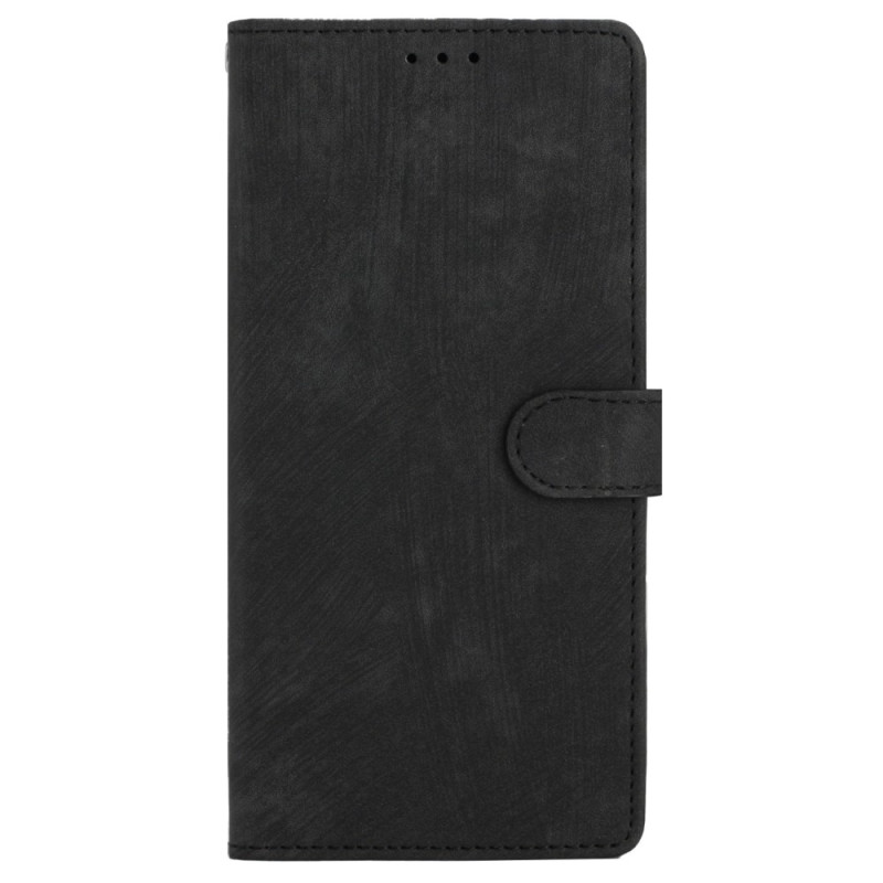 Housse iPhone 15 Effet Daim à Lanière