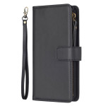 Housse iPhone 15 Porte-Monnaie avec Lanière Housse iPhone 15 Porte-Monnaie avec Lanière