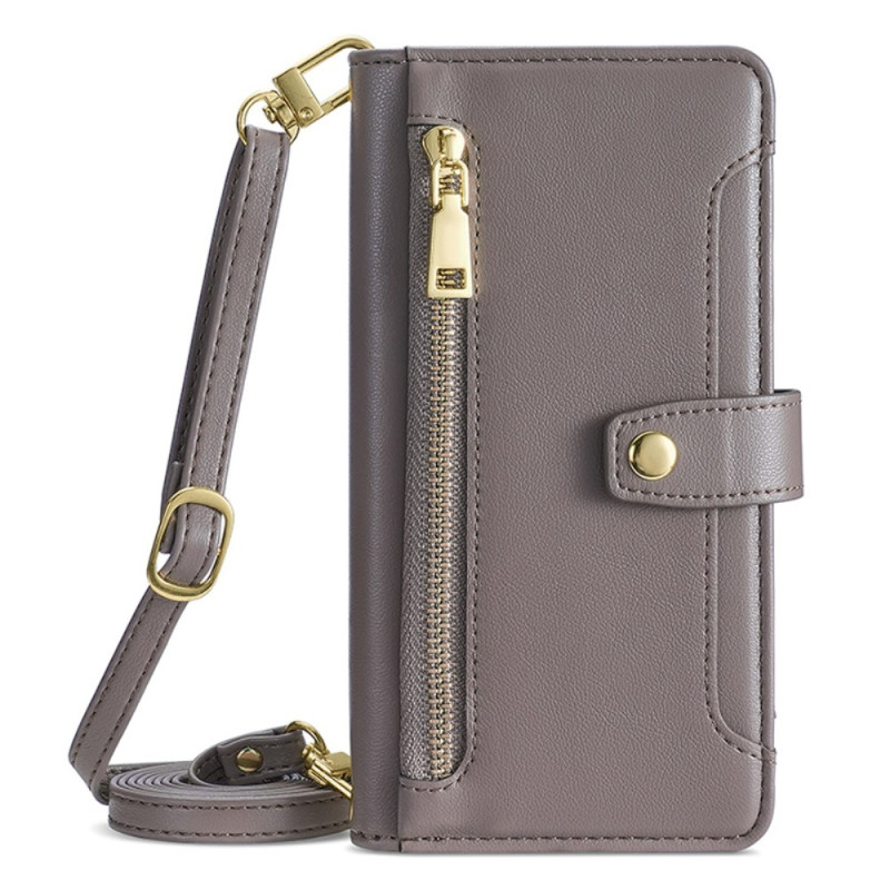Housse iPhone 15 Plus avec Bandoulière et Lanière Housse iPhone 15 Plus avec Bandoulière et Lanière
