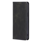 Flip Cover iPhone 15 Plus Simili Cuir Sobriété Flip Cover iPhone 15 Plus Simili Cuir Sobriété
