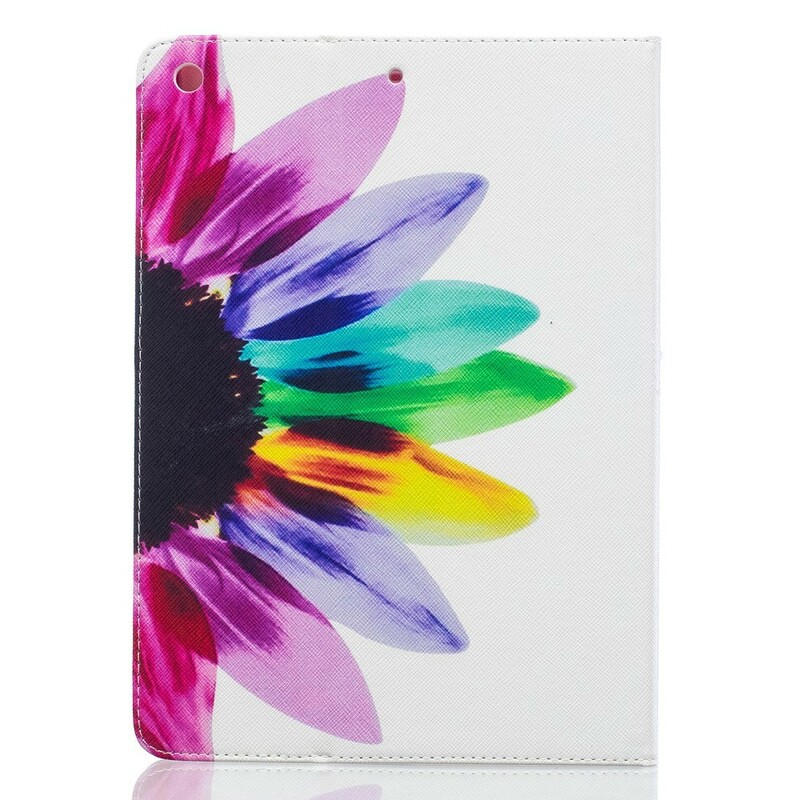 Housse iPad 9.7 pouces (2017) Fleur Aquarelle