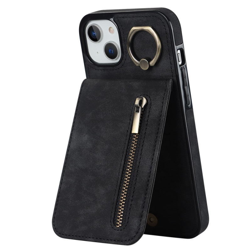 Coque iPhone 15 Plus RFID Portefeuille Support