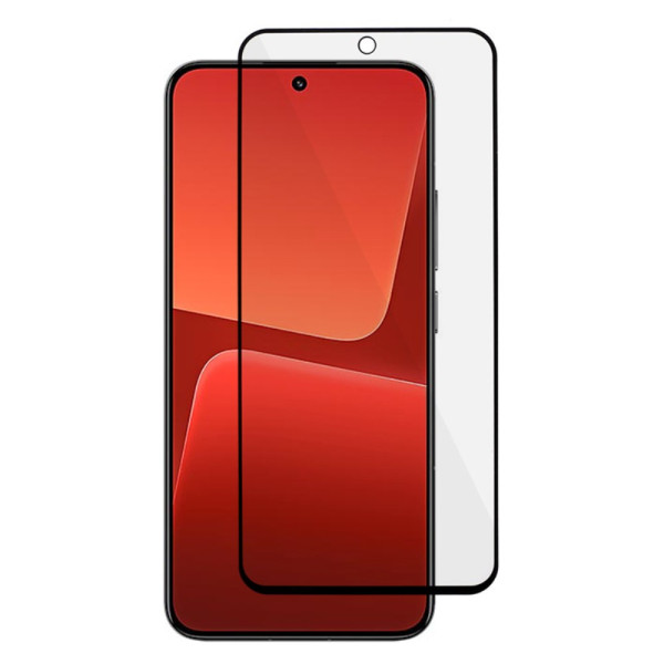 Protection en verre trempé Contours Noirs pour Xiaomi 13T / 13T Pro
