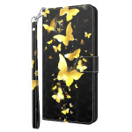Housse Google Pixel 8 Papillons à Lanière Housse Google Pixel 8 Papillons à Lanière