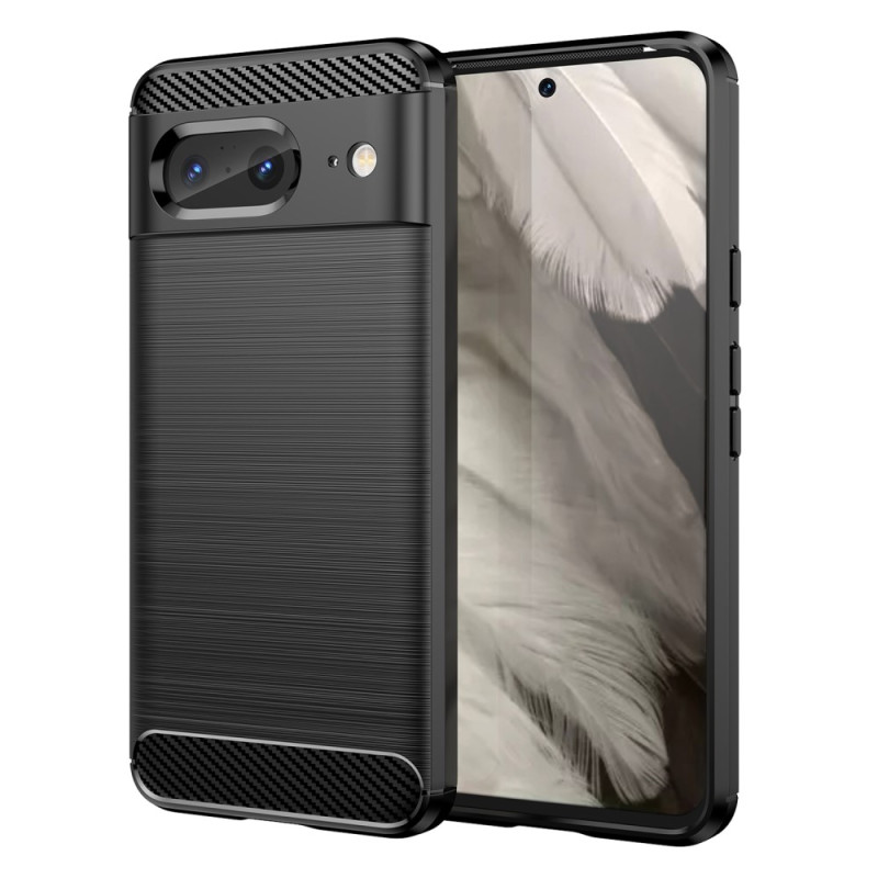 Coque Google Pixel 8 Fibre Carbone Brossée