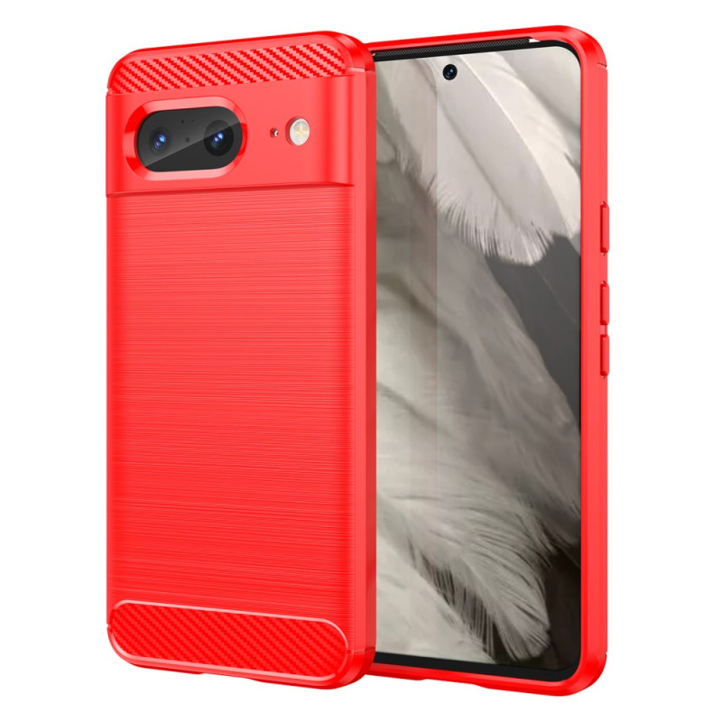 Coque Google Pixel 8 Fibre Carbone Brossée