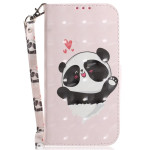 Housse Google Pixel 8 Pro Panda Love à Lanière Housse Google Pixel 8 Pro Panda Love à Lanière