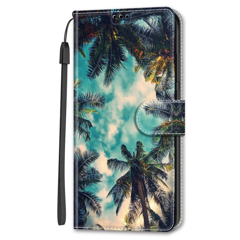 Housse Google Pixel 8 Pro Palmiers à Lanière Housse Google Pixel 8 Pro Palmiers à Lanière