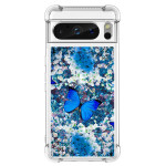 Coque Google Pixel 8 Pro Paillettes Papillons Coque Google Pixel 8 Pro Paillettes Papillons