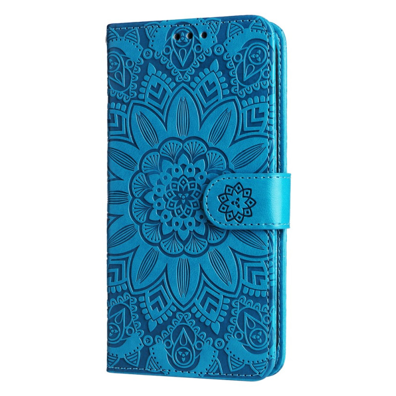 Housse Google Pixel 8 Pro Mandala Soleil avec Lanière