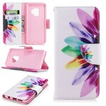 Housse Samsung Galaxy S9 Fleur Aquarelle