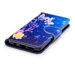 Housse Samsung Galaxy S9 Papillons Dans La Nuit
