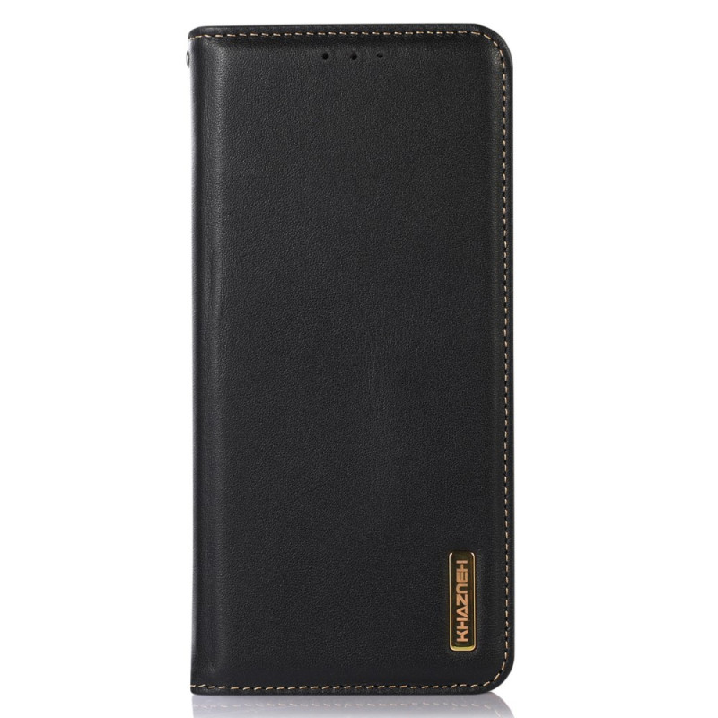 Flip Cover Nothing Phone (2) RFID Cuir Véritable KHAZNEH